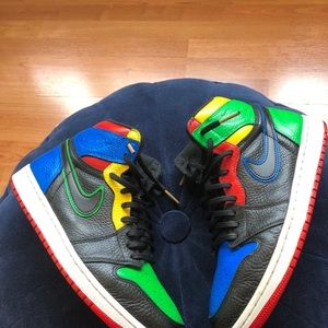 Custom Jordan 1 high Sz 8.5
